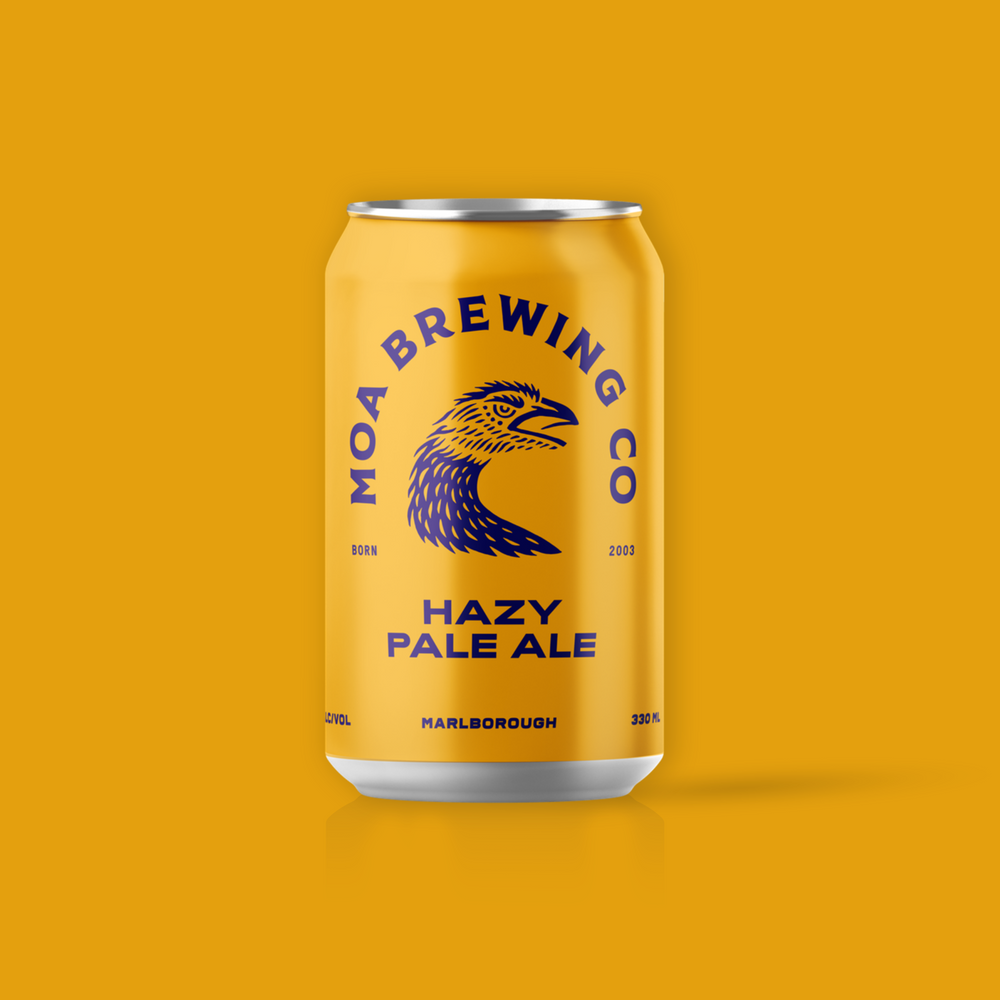 Moa Hazy Pale 4x6x330ml cans