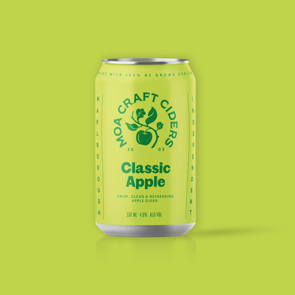 Moa Apple Cider 4x6x330ml cans