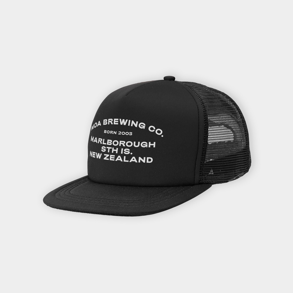 Black Trucker Cap